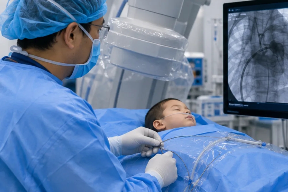 Cateterismo Intervencionista en Cardiopatías Congénitas Complejas en CDMX